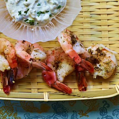 Chios Poached Shrimp