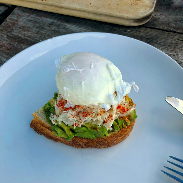 Espelette Crab Toast