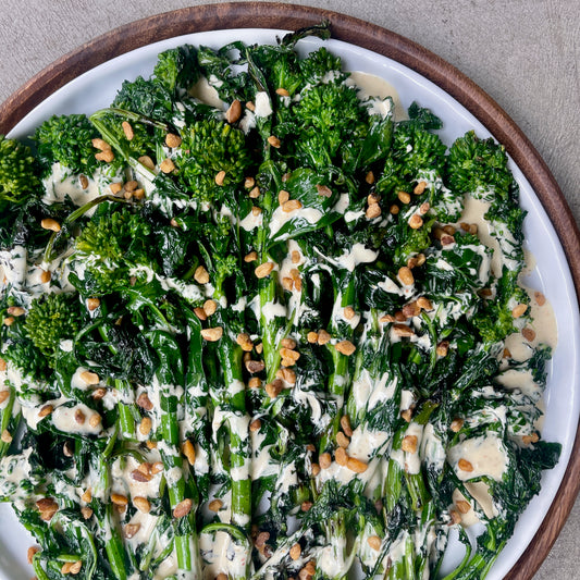 Broccoli Rabe and Amba Aioli