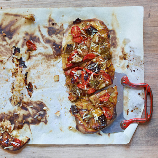 Grilled Ratatouille Pizza