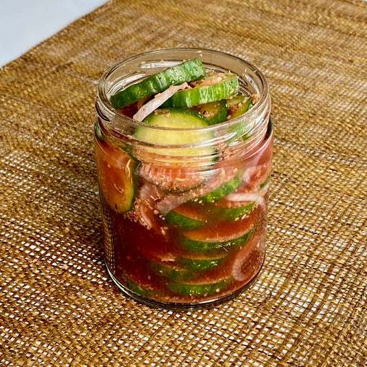 Honey Lemon Pickles
