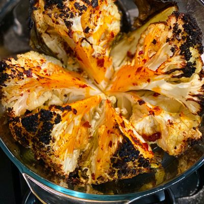 Izak Roasted Cauliflower