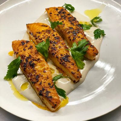Seared Salmon with Izak Spice
