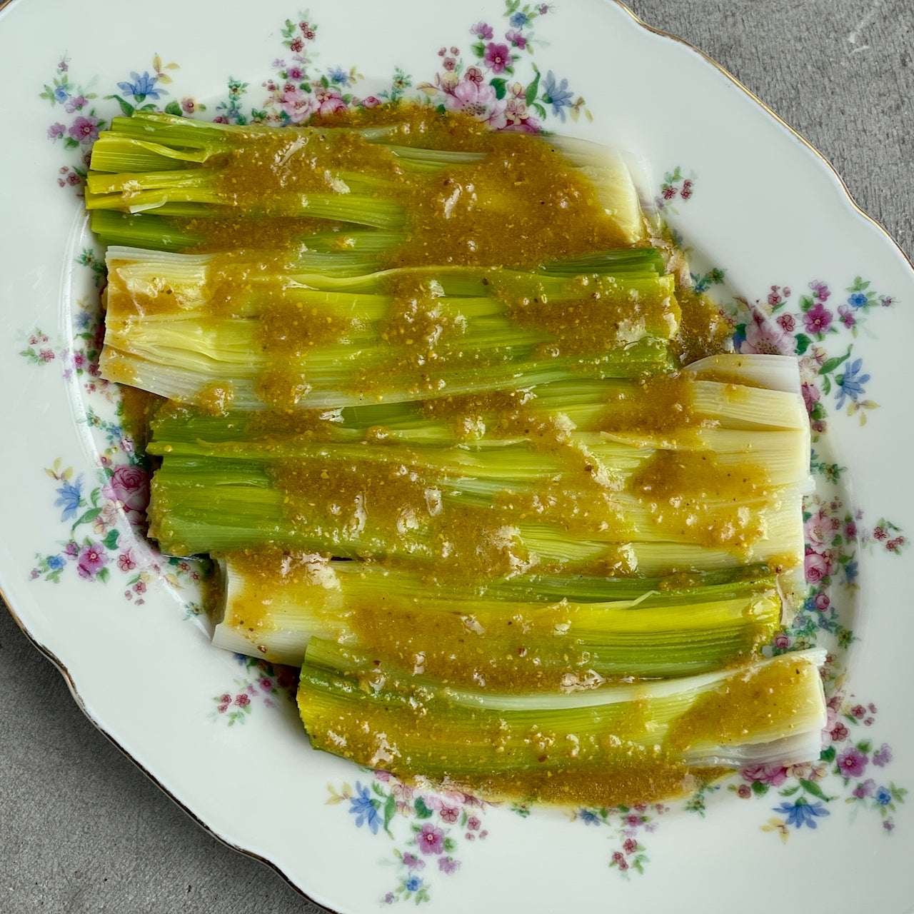 Leeks Vinaigrette