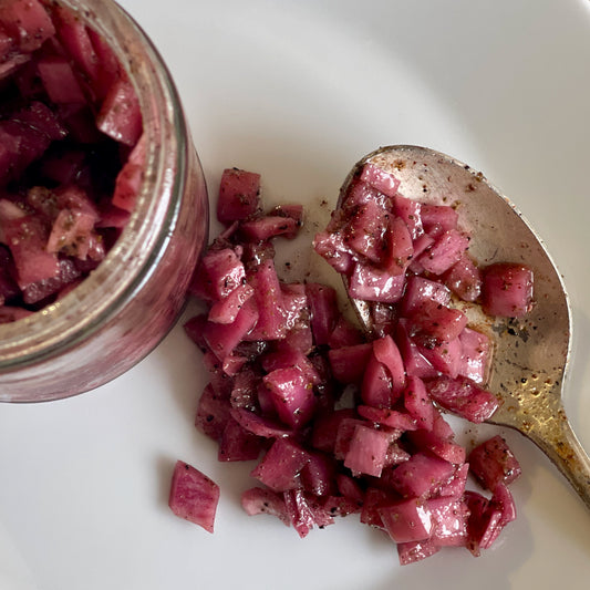 Marinated Red Onions