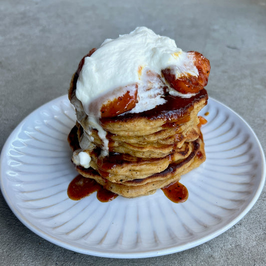 Rose Pancakes