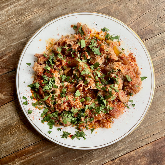 Tuna lemon mezze