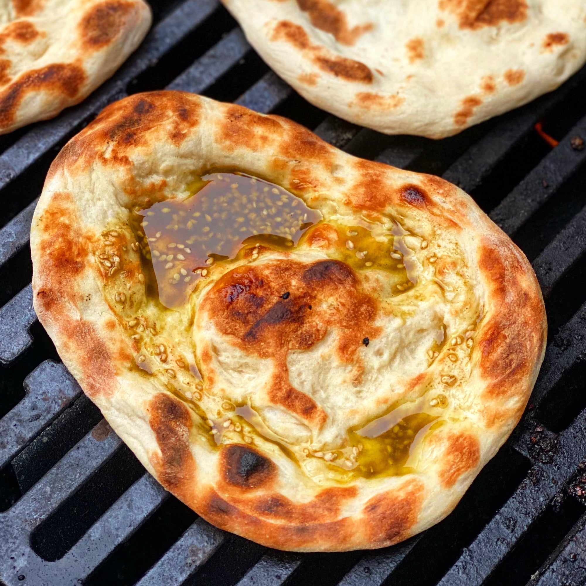 Grilled Za'atar Pita