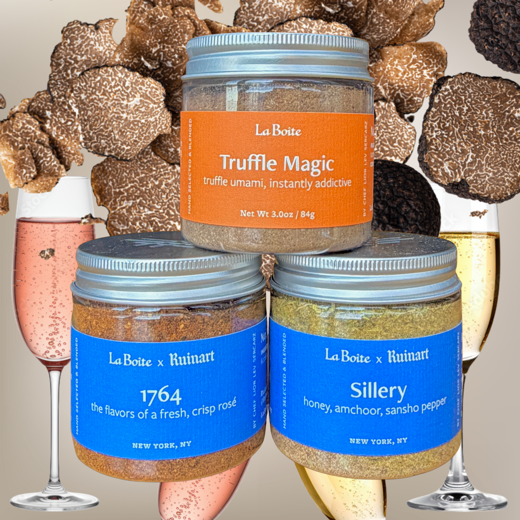 Truffle and Champagne Set