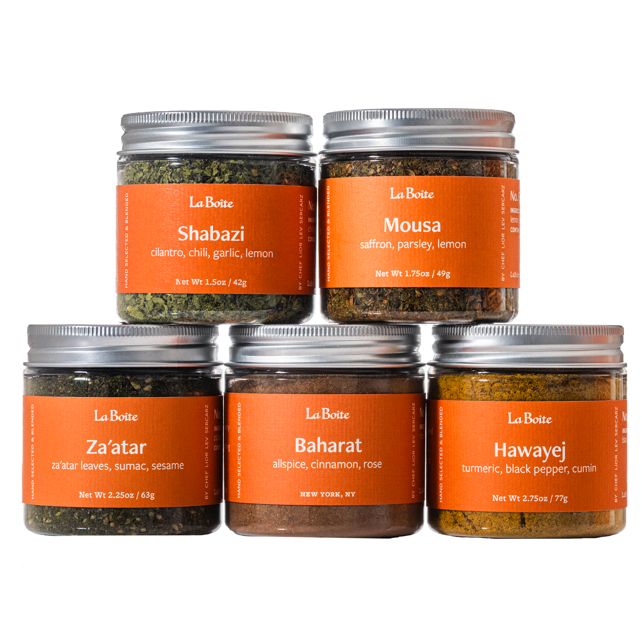 Zahav Spice Set