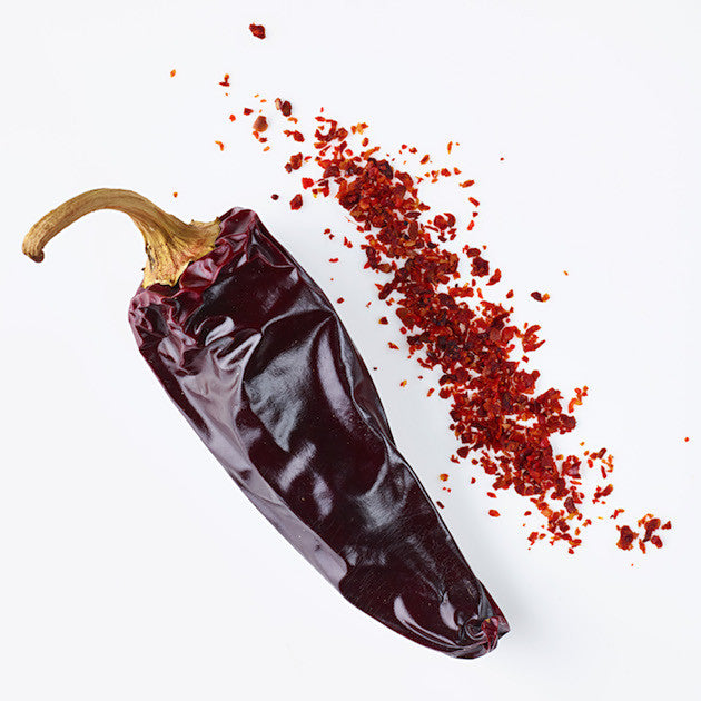 dried aleppo pepper close up