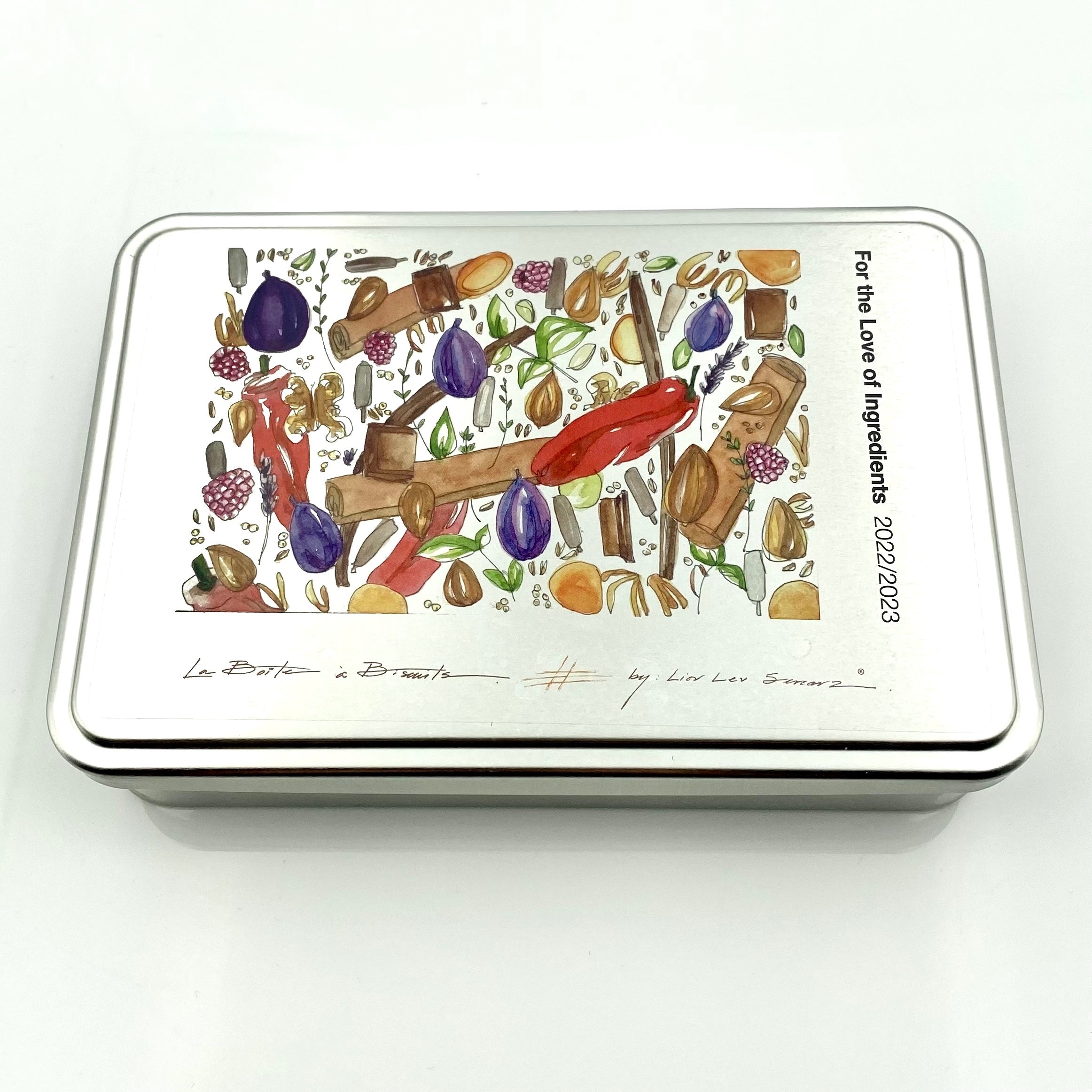 For the Love of Ingredients Biscuit Box