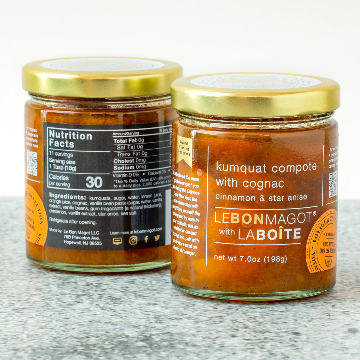 Kumquat Compote with Cognac