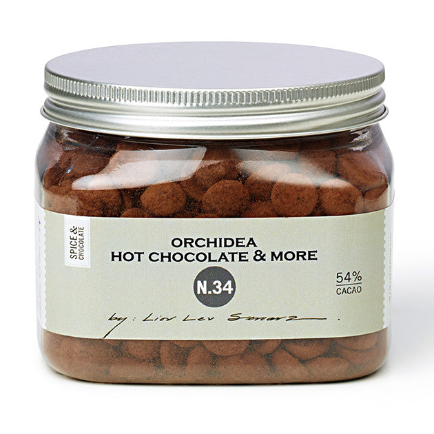 jar of spiced hot chocolate