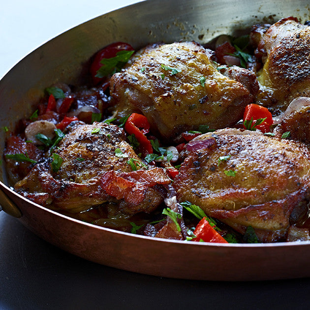 chicken thighs with luberon