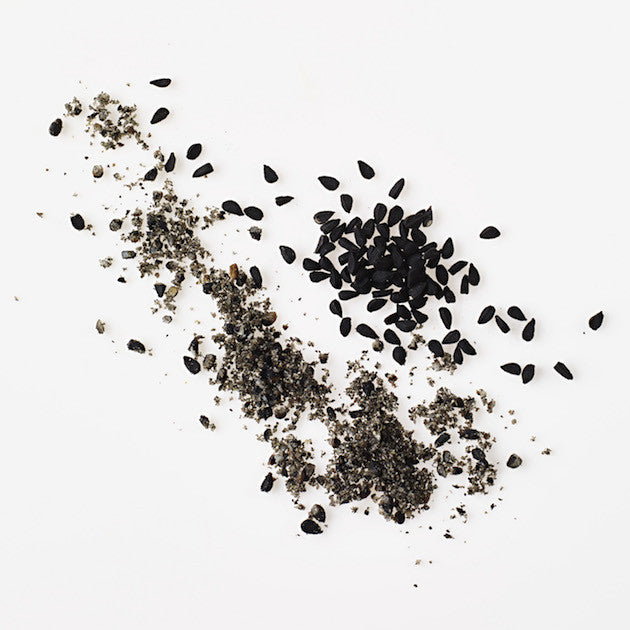 nigella seeds up close