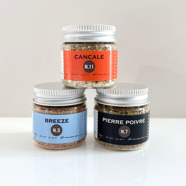 set of 3 mini essential spice blends
