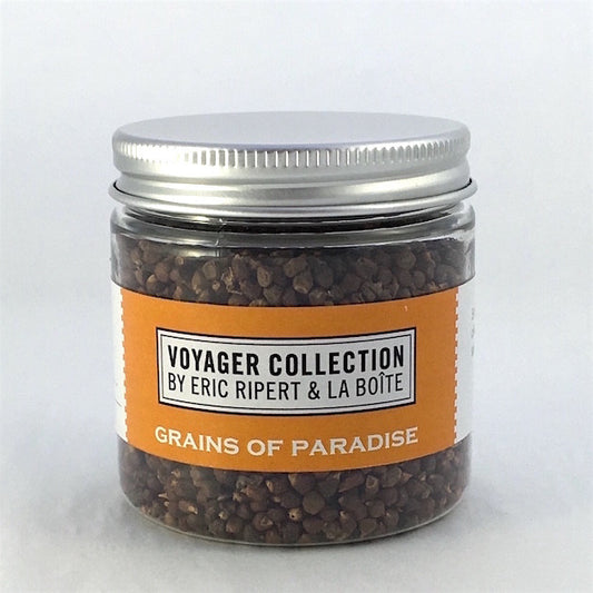 jar of grains of paradise seeds