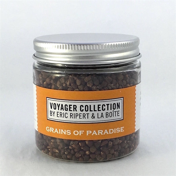 jar of grains of paradise seeds