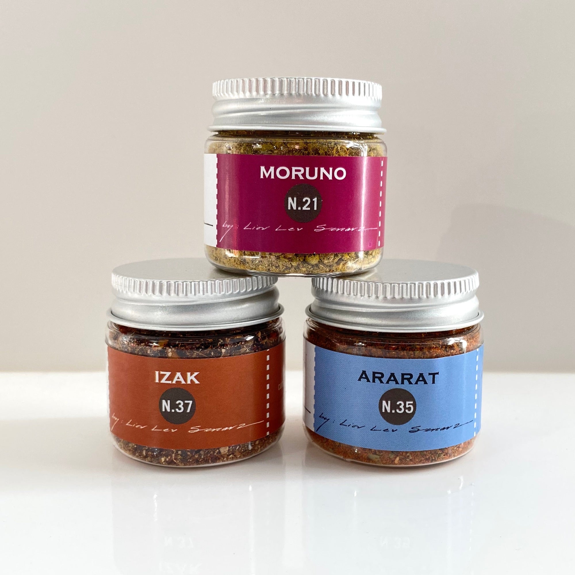 mini set of three mediterranean spice blends