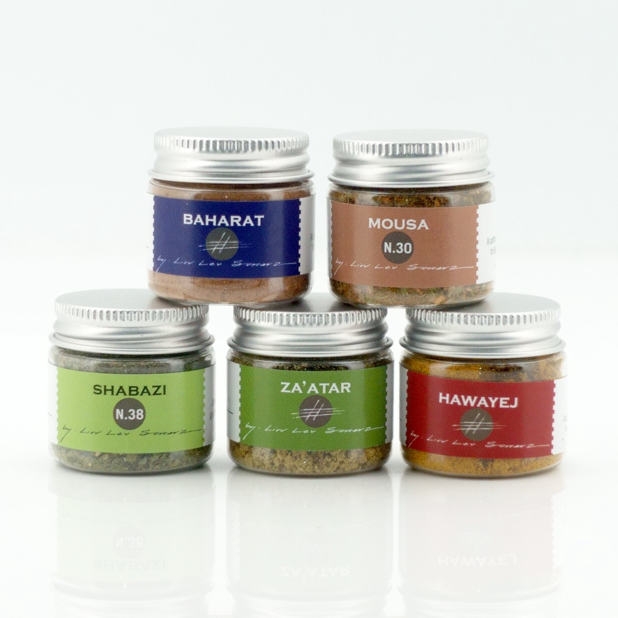 Zahav Mini 5 Spice Set